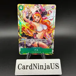 Nami (Alt Art) OP14-031 SR The Azure Sea's Seven ONE PIECE Card Game Japanese NM - Image 1
