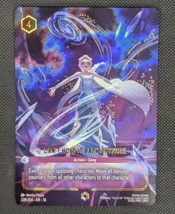 Disney Lorcana Can't Hold It Back Anymore Enchanted 228/204 Whispers In The Well - Image 1