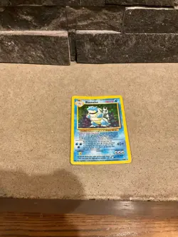 Blastoise 2/102 Pokemon TCG Base Set Holo Shadowed Rare Card Condition LP/MP🔥 - Image 1