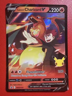 Lance's Charizard V - Promo SWSH: Sword & Shield Promo Cards SWSH133 NM - Image 1