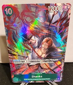 OP13-028 Shanks Alt Art AA One Piece TCG English Carrying on His Will - Image 1