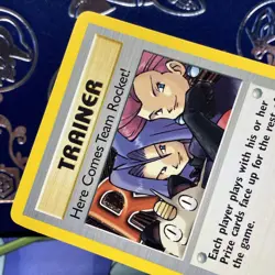 Pokemon TCG Here Comes Team Rocket 1st Edition Holo Rare 15/82 NM - Image 3