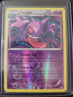 Pokemon TCG Gengar Generations 35/83 Reverse Holo Rare 2016 LP - Image 1