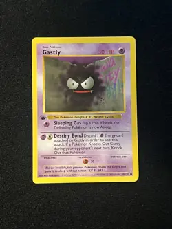 Gastly 50/102 1st Edition - Pokemon Base Set 1st Edition (Shadowless) - Image 5
