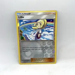 Lillie 125/156 Reverse Holo Sun & Moon Ultra Prism Set Pokemon Card 2018 - Image 1