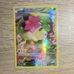 Pokemon Shaymin XY115 XY Promo Holo Basic 70HP Magical Leaf Pokemon Card - Image 1