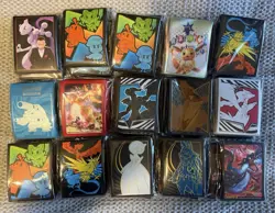 20 Packs - Assorted Pokemon TCG Card Sleeves (64 Sleeves Per Pack) New Sealed - Image 1