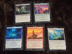 MTG "AVATAR THE LAST AIRBENDER" SHRINE Cards x5 The Spirit Oasis/Northern Air Te - Image 1
