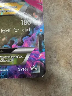 Mega M Garchomp EX Jumbo Promo Pokemon Oversized Card XY168 Holo - LP - Image 5