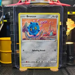 Bronzor Lost Origin Pokemon TCG 125/196 Sword & Shield Common - Image 1