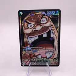 One Piece Card Game TCG Marshall D. Teach OP09-081 Alt Art Leader English - Image 1