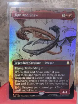 Ran and Shaw (Borderless) Avatar: The Last Airbender Foil - Image 1