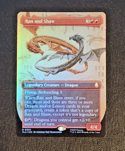 MTG Avatar: The Last Airbender Ran and Shaw ( Borderless Foil R 325 NM ) - Image 2