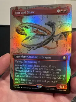 MTG Ran and Shaw (Borderless Foil) Avatar: The Last Airbender 0325 NM - Image 5