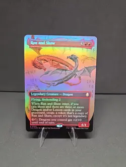 MTG Avatar The Last Airbender Ran and Shaw 0325 Borderless Foil - Image 1