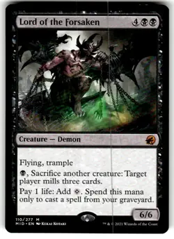 Lord of the Forsaken Innistrad: Midnight Hunt Regular MTG - Image 1