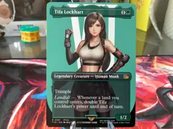 Tifa Lockhart (Borderless) NM Final Fantasy Magic The Gathering Mtg Near Mint - Image 1