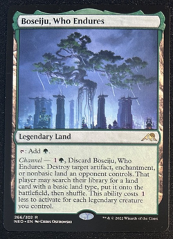 MTG Boseiju, Who Endures Kamigawa: Neon Dynasty 266 - Image 1