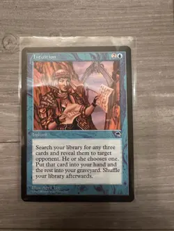 MTG Intuition Tempest Magic The Gathering WOTC LP - Image 1