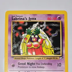 Pokemon Gym Heroes Sabrina's Jynx 59/132 Uncommon WotC 2000 TCG Vintage Card - Image 2