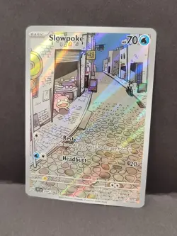 Pokemon TCG Slowpoke 204/198 Illustration Rare Scarlet Violet 2023 - Image 2