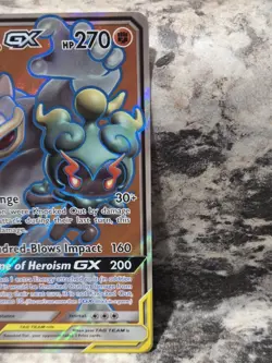 Pokemon Marshadow & Machamp GX (Full Art) 198/214 | Sm-Unbroken Bonds Holo - Image 3