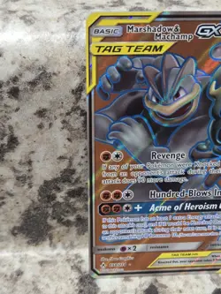 Pokemon Marshadow & Machamp GX (Full Art) 198/214 | Sm-Unbroken Bonds Holo - Image 4
