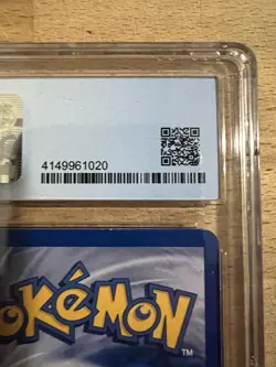 Pokemon 1st Edition Neo Genesis Meganium 10/111 Holo CGC Mint 9 - Image 3