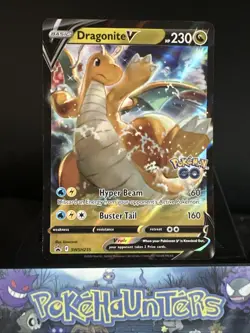 Pokemon Card Dragonite V SWSH235 Black Star Promo Half Art Holo Rare NM - Image 1