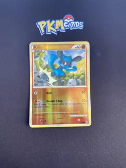 Pokemon TCG Riolu Unleashed 60/95 Reverse Holo MP. - Image 1