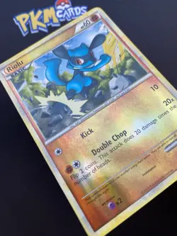 Pokemon TCG Riolu Unleashed 60/95 Reverse Holo MP. - Image 3