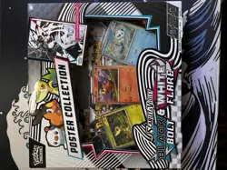 Pokemon TCG: Black Bolt & White Flare Unova Poster Collection - IN HAND - Image 2