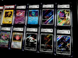 Pokemon Graded Card Lot Of 14 PSA & CGC Slabs - Image 3