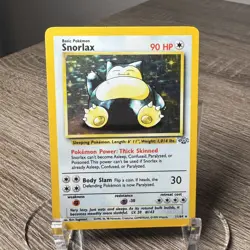 Snorlax - 11/64 - Pokemon Jungle Holo Rare - HP - Image 1