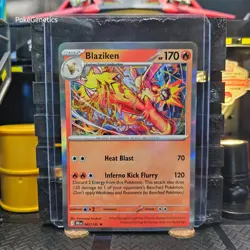Blaziken Destined Rivals Holo Pokemon TCG 042/182 Scarlet & Violet Rare - Image 1