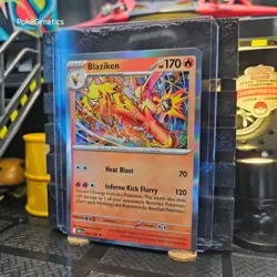 Blaziken Destined Rivals Holo Pokemon TCG 042/182 Scarlet & Violet Rare - Image 2