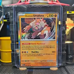 Bloodmoon Ursaluna Shrouded Fable Holo Pokemon TCG 025/064 Scarlet & Violet Rare - Image 1
