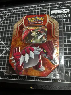 2015 Pokemon TCG Legends Of Hoenn Groudon EX Tin Chest *Factory Sealed/English* - Image 1