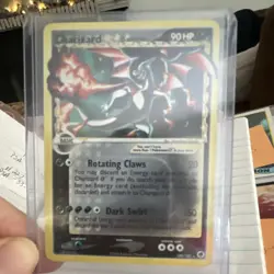 2006 Pokemon EX Dragon Frontiers Charizard Gold Star 100/101 Rare Holo - Image 1