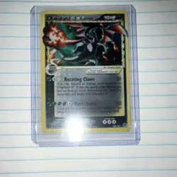 2006 Pokemon EX Dragon Frontiers Charizard Gold Star 100/101 Rare Holo - Image 3