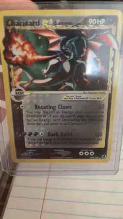 2006 Pokemon EX Dragon Frontiers Charizard Gold Star 100/101 Rare Holo - Image 4