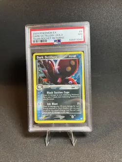 Dark Octillery 8/109 Pokemon EX Team Rocket Returns Holo Rare PSA 7 - Image 1