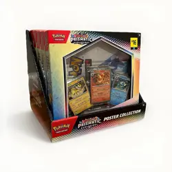 *NEW* Pokemon Prismatic Evolutions Poster Collection Sealed Box Case - Lot of 6 - Image 1