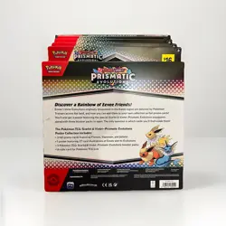 *NEW* Pokemon Prismatic Evolutions Poster Collection Sealed Box Case - Lot of 6 - Image 3