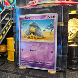 Abra 151 Reverse Holo Pokemon TCG 063/165 Scarlet & Violet Common - Image 2