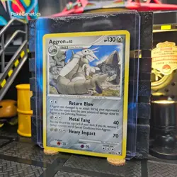 Aggron Rising Rivals Pokemon TCG 14/111 Platinum Rare - Image 2