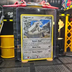 Aggron Rising Rivals Pokemon TCG 14/111 Platinum Rare - Image 3