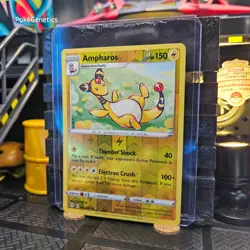 Ampharos Evolving Skies Reverse Holo Pokemon TCG 056/203 Sword & Shield Rare - Image 2