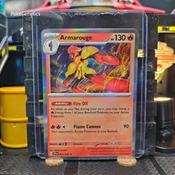 Armarouge Scarlet & Violet Holo Pokemon TCG 041/198 Rare - Image 1