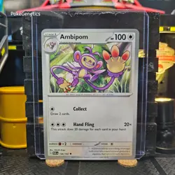 Ambipom Paradox Rift Pokemon TCG 146/182 Scarlet & Violet Uncommon - Image 1